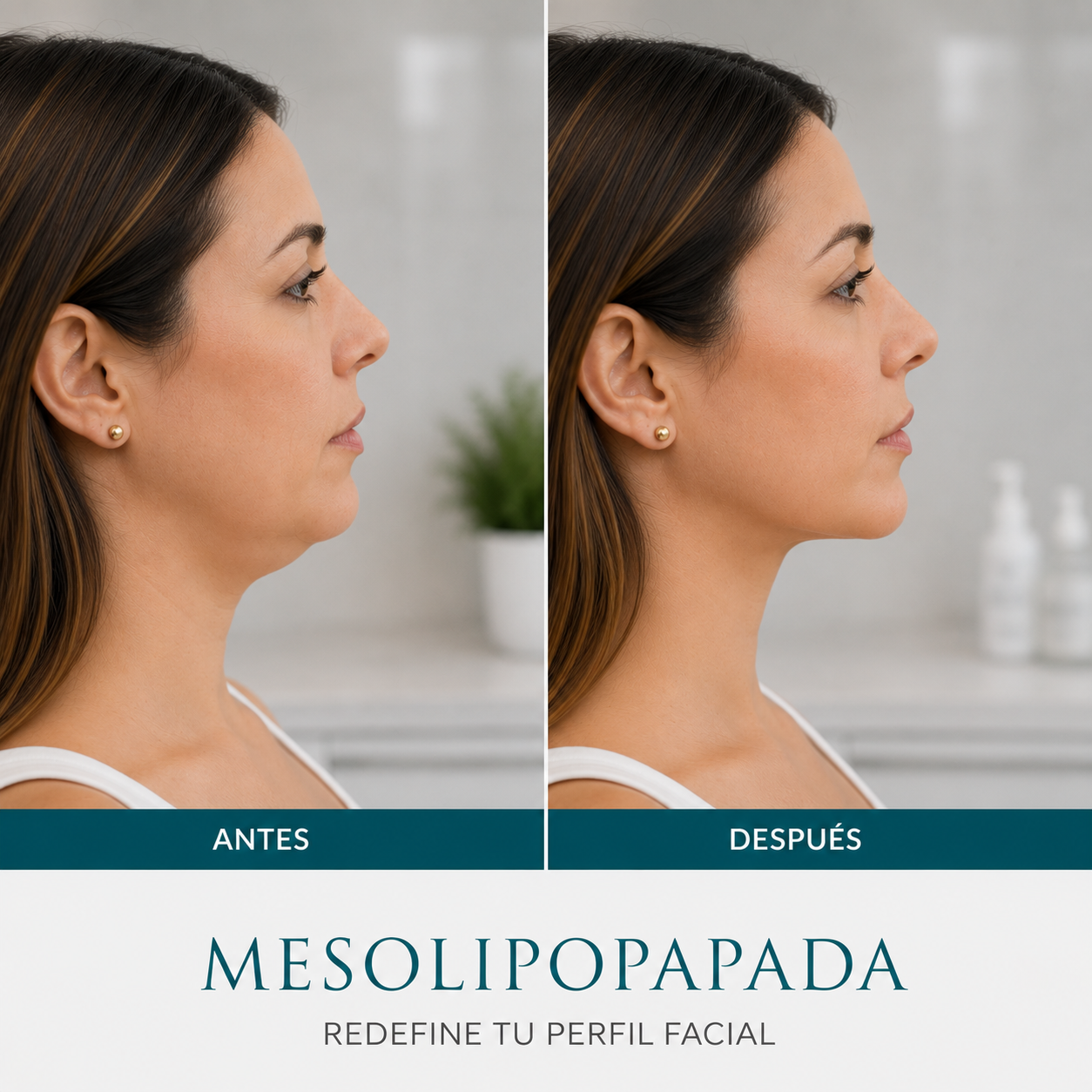 Mesolipopapada - Redefine tu perfil facial en 3 sesiones